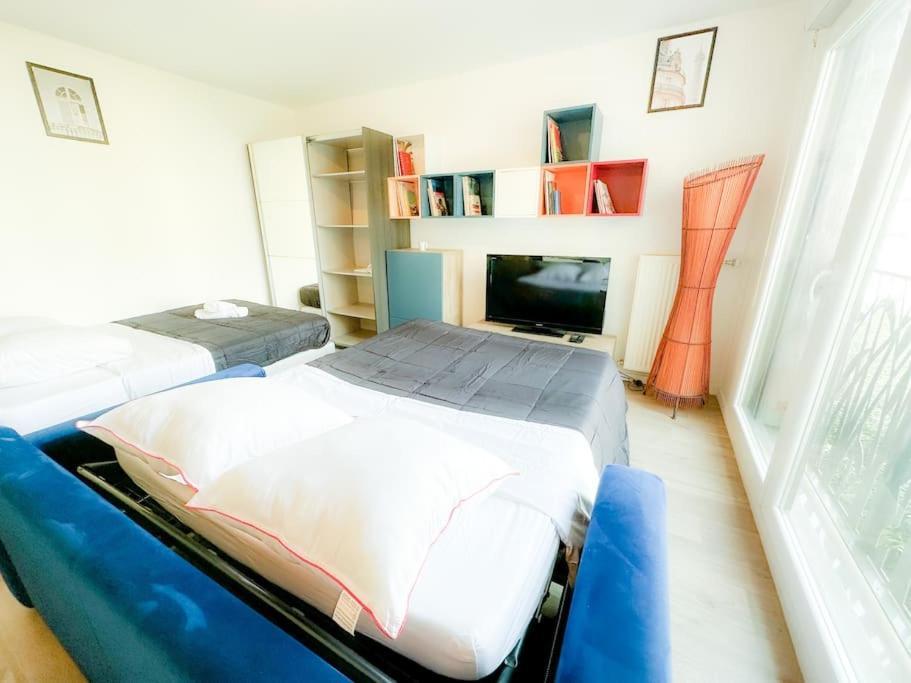 Apartament Kim -Tiam Conciergerie - Standing - Villiers Sur Marne - Paris Disney-Parking Gratuit Zewnętrze zdjęcie